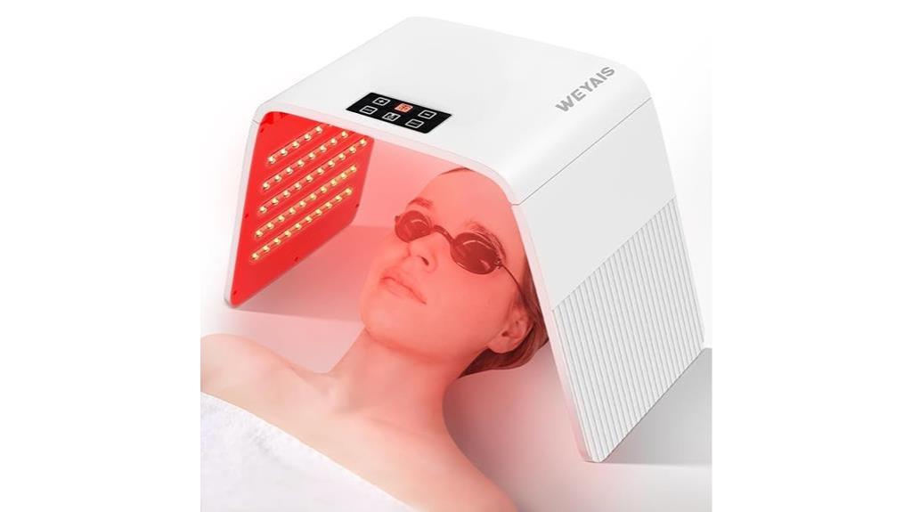 home led skincare mask