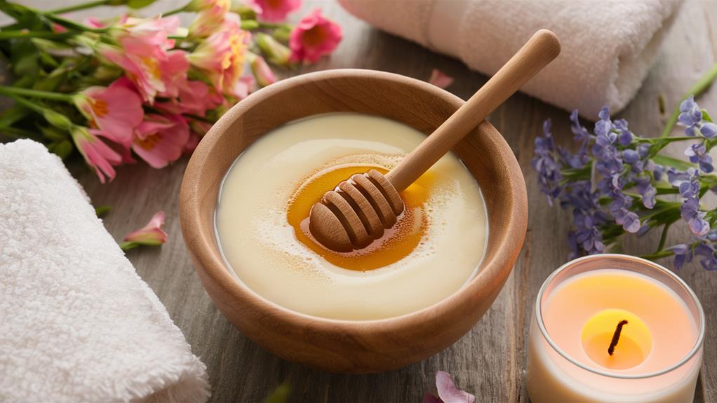 homemade honey yogurt mask