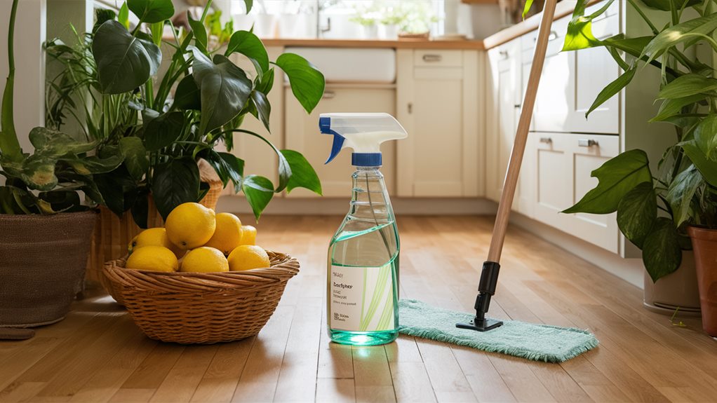 hypoallergenic floor cleaning solution