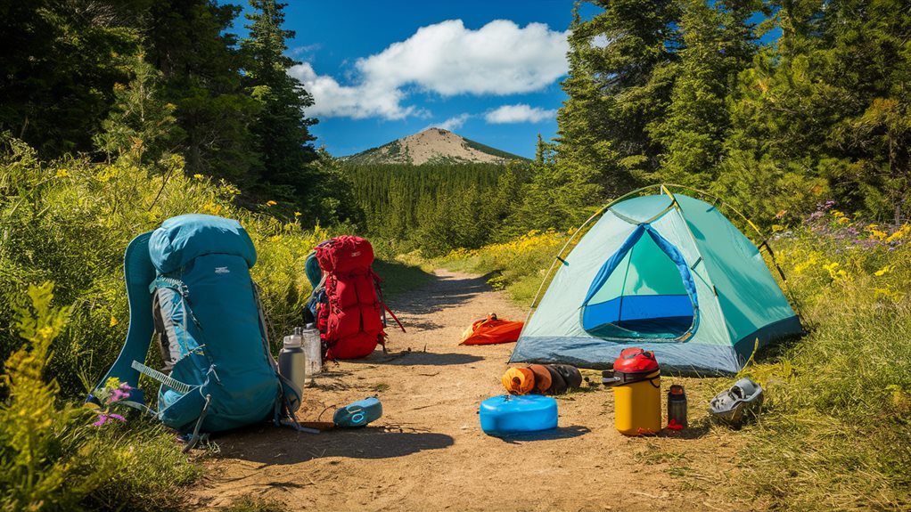 ideal day hike equipment