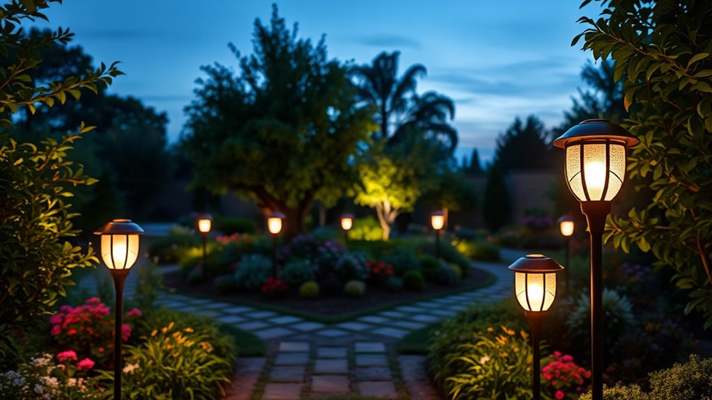 illuminate your garden sustainably