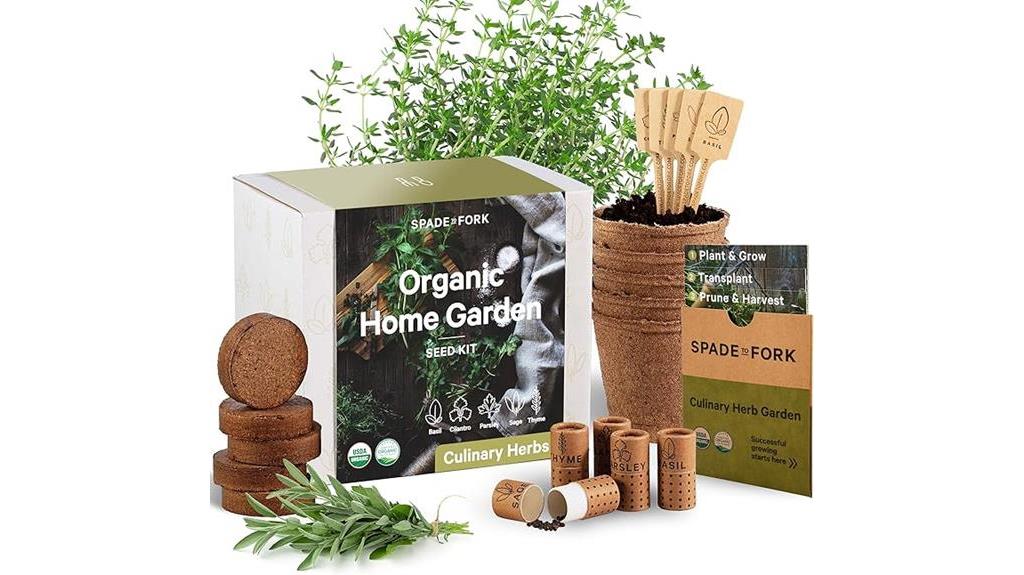 indoor organic herb gardening