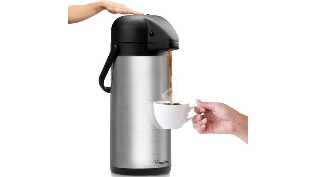 insulated coffee dispenser carafe