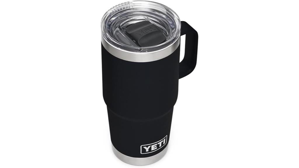 insulated stainless steel travel mug