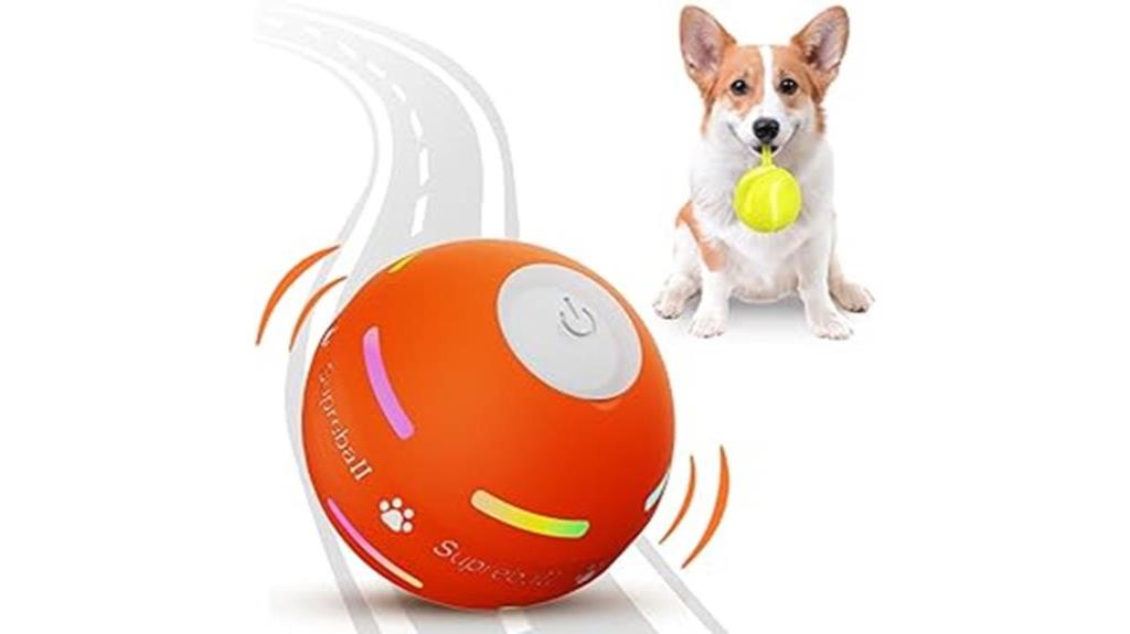 interactive dog ball toy