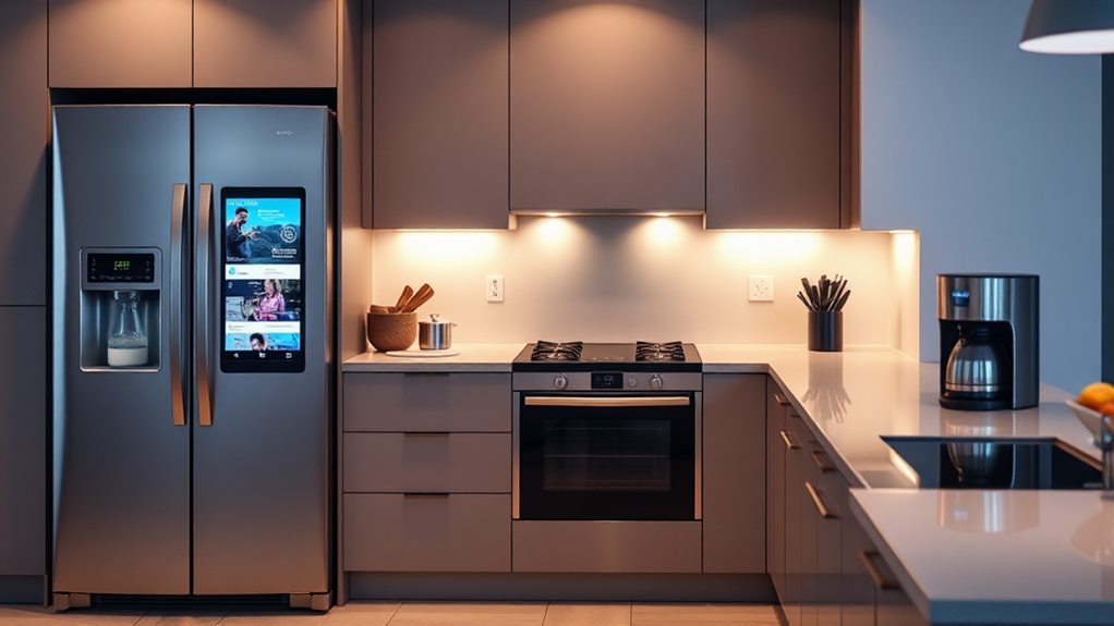 interconnected smart kitchen devices