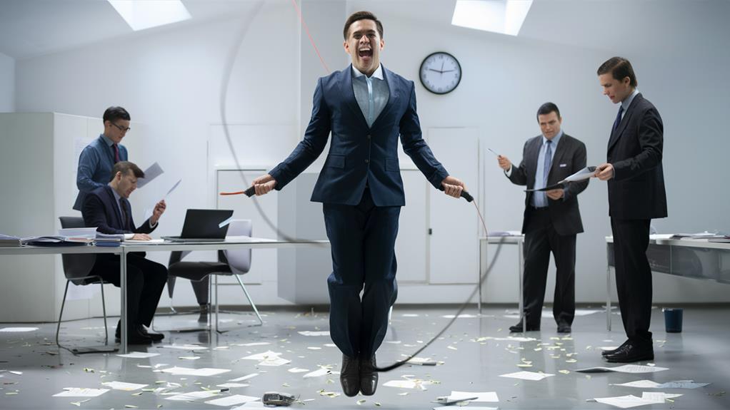 interval jump rope training