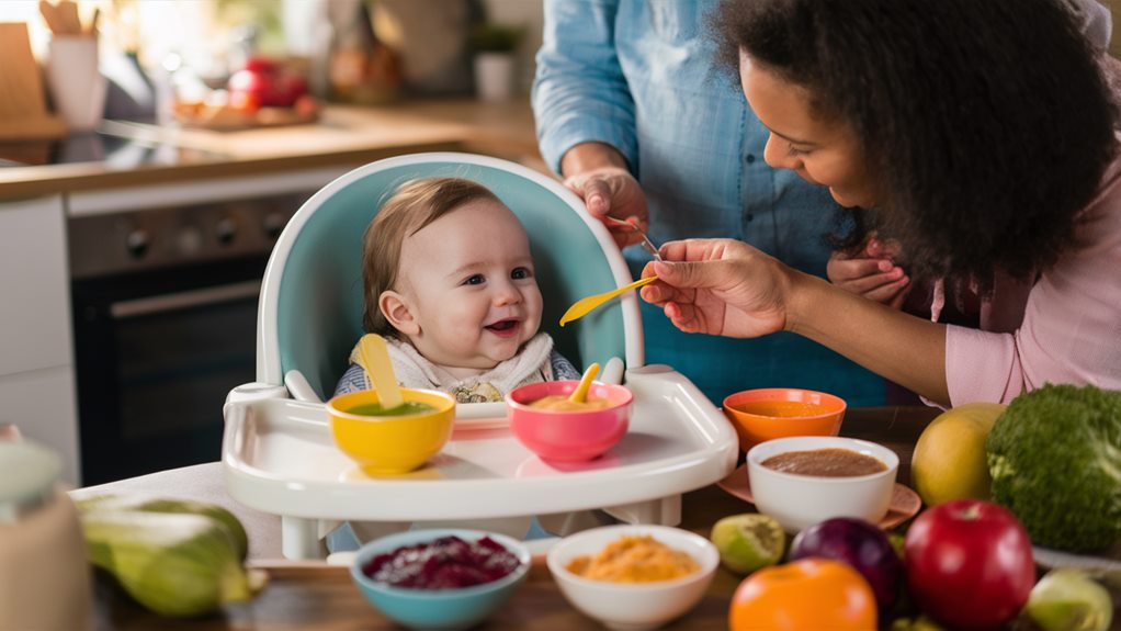 introducing solids to babies