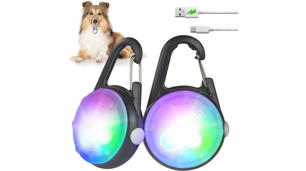 ip68 waterproof dog collar lights