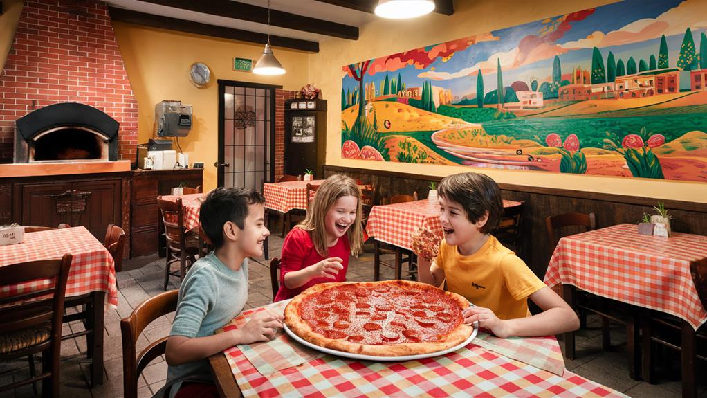 kid friendly pizza restaurants