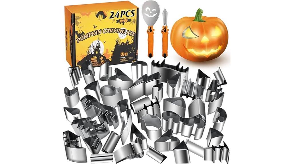 kid friendly pumpkin carving kit