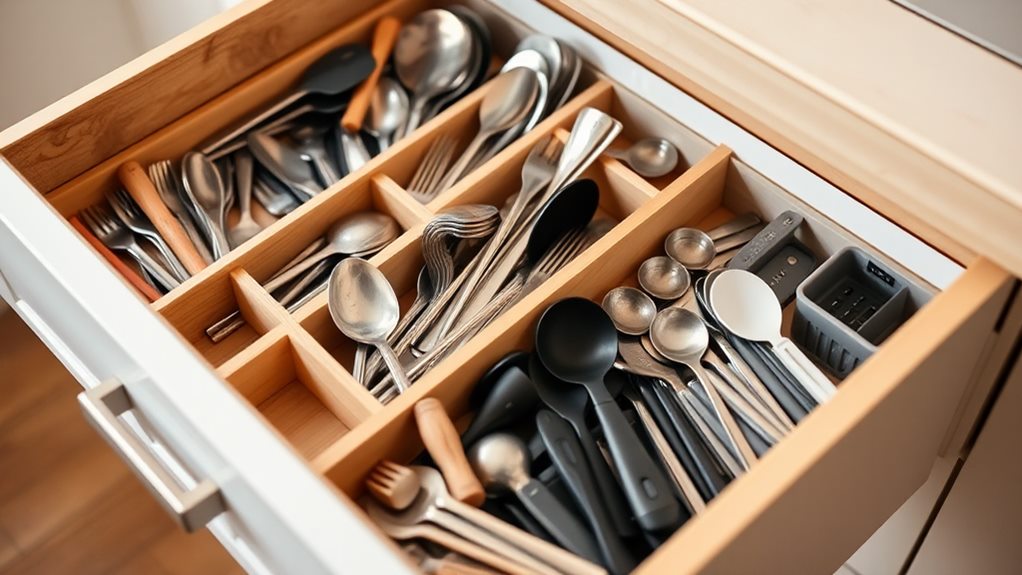 kitchen utensil organization ideas