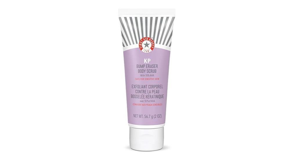 kp bump eraser scrub