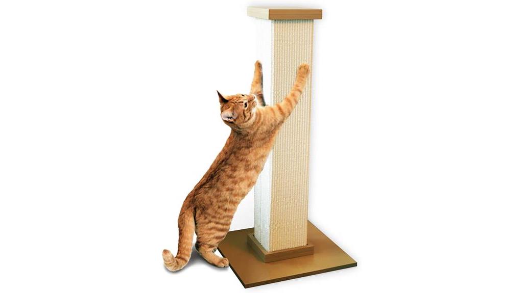 large cat scratching post