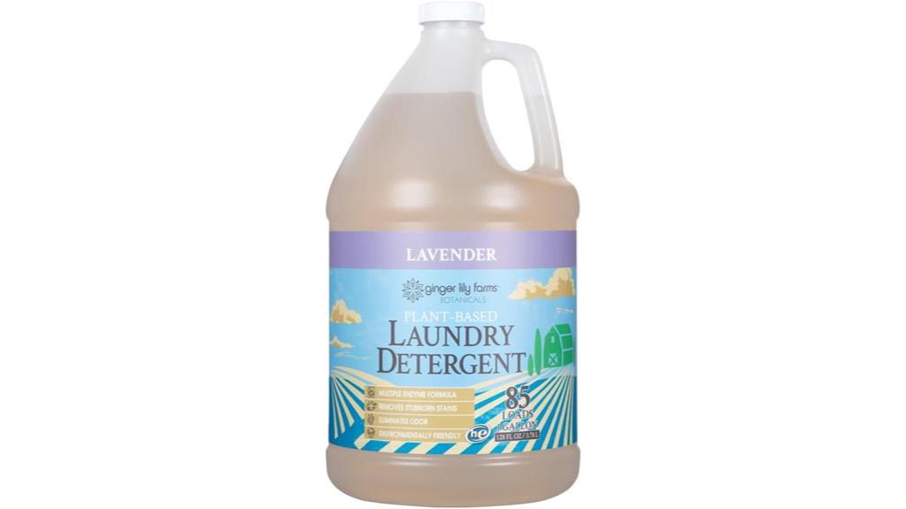 lavender plant based laundry detergent