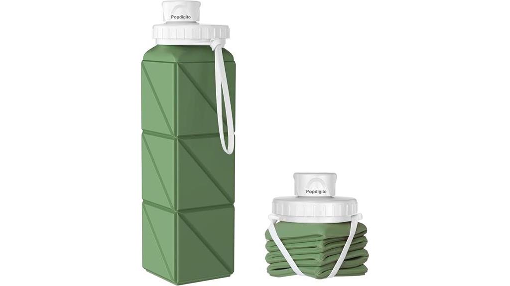 leakproof collapsible water bottle