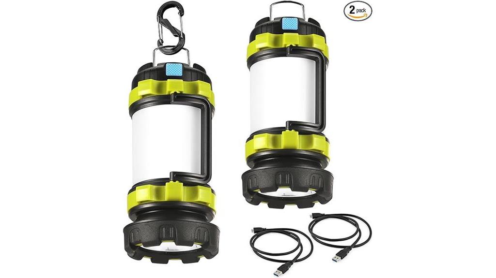 led camping lantern flashlight