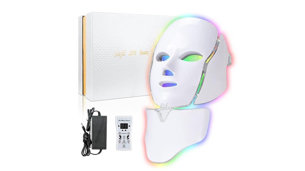 led mask for skincare