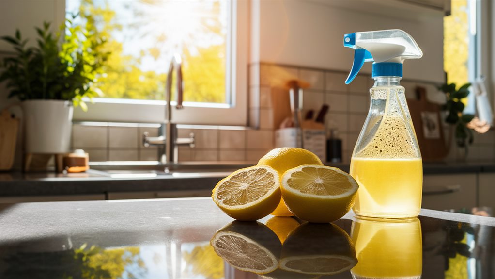 lemon juice for cleaning