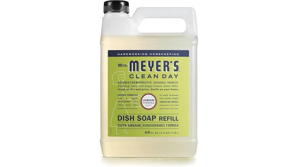 lemon verbena dish soap