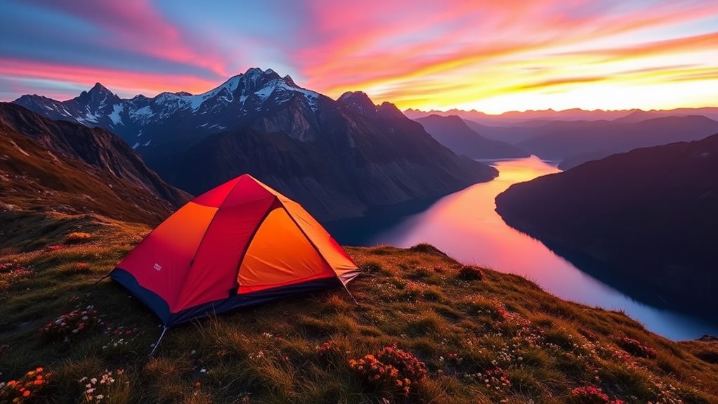 lightweight backpacking tent design