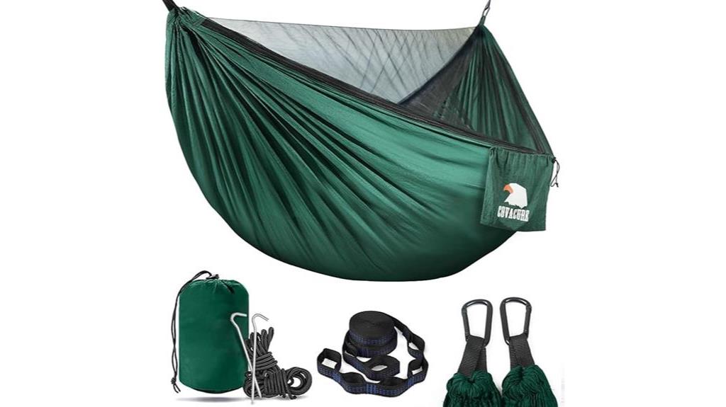 lightweight double camping hammock