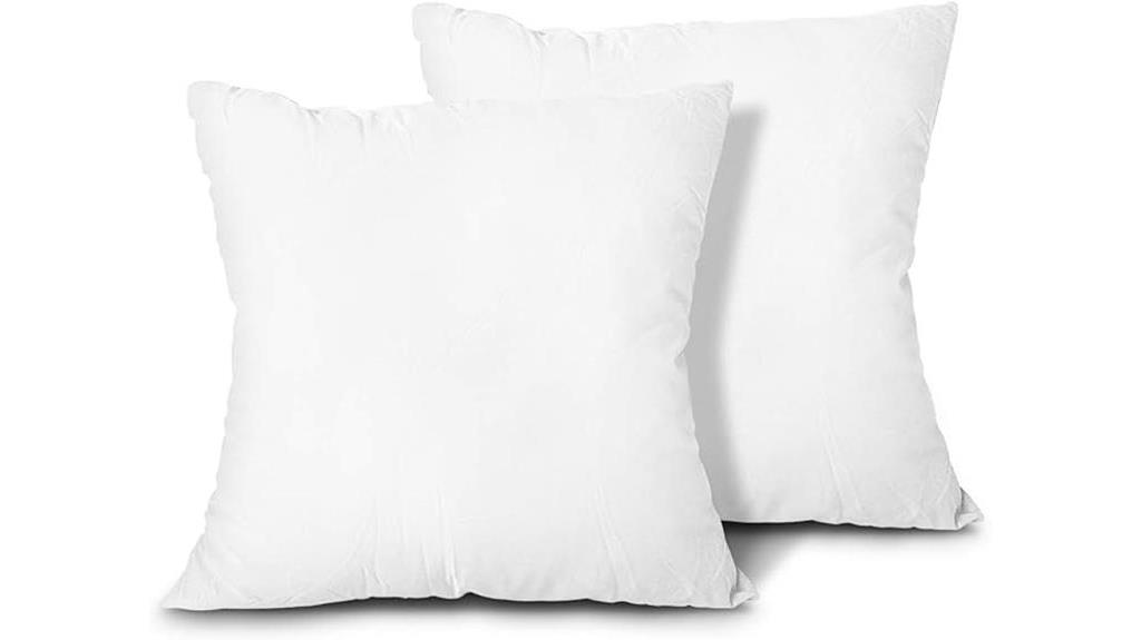 lightweight polyester pillow inserts