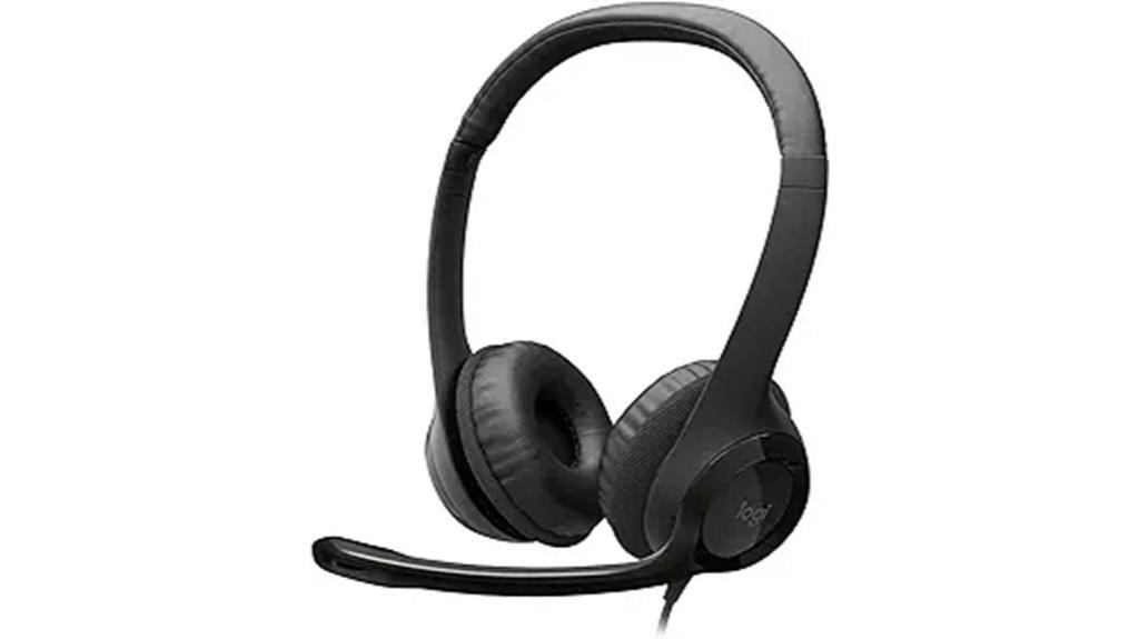 logitech h390 wired headset