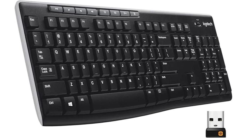 logitech k270 wireless keyboard