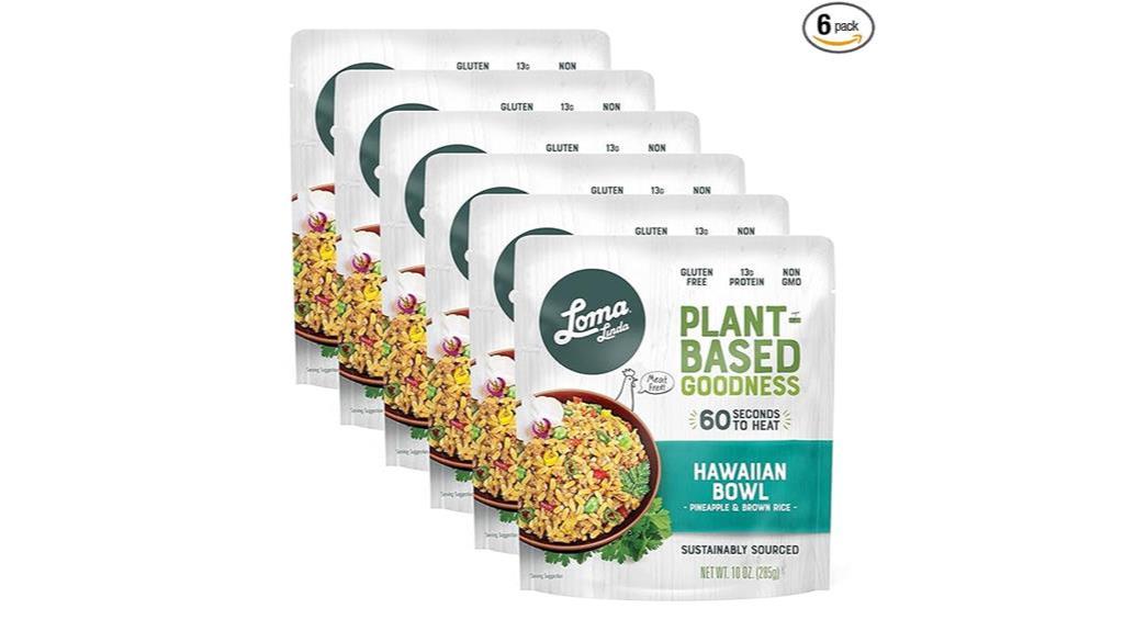 loma linda hawaiian bowl meals