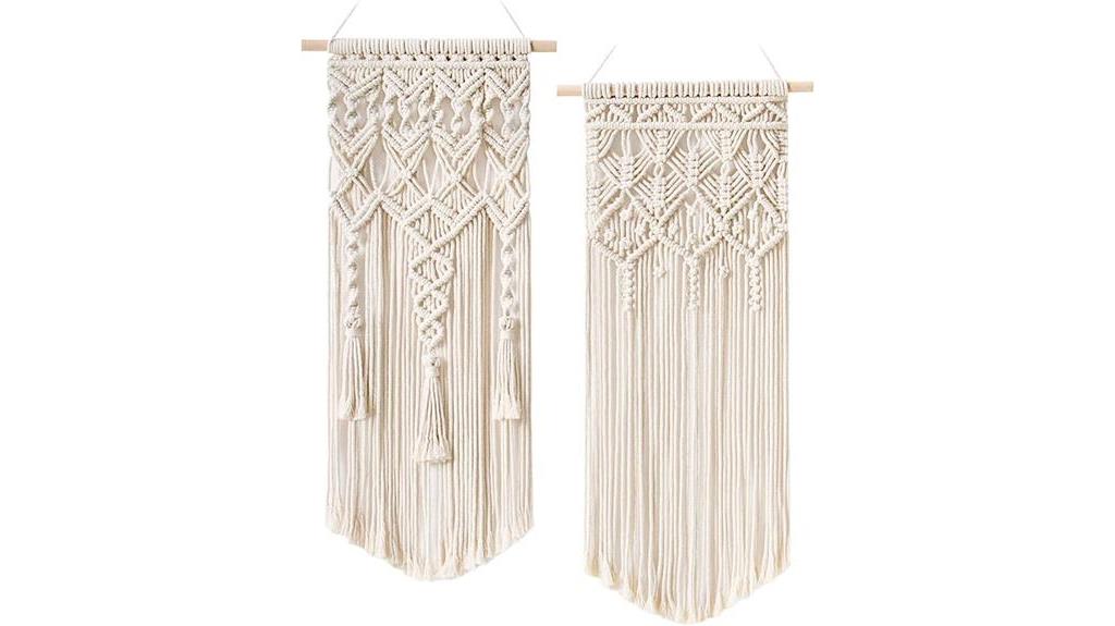 macrame wall hanging set