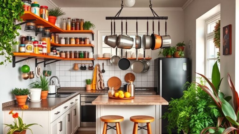 maximizing kitchen space creatively