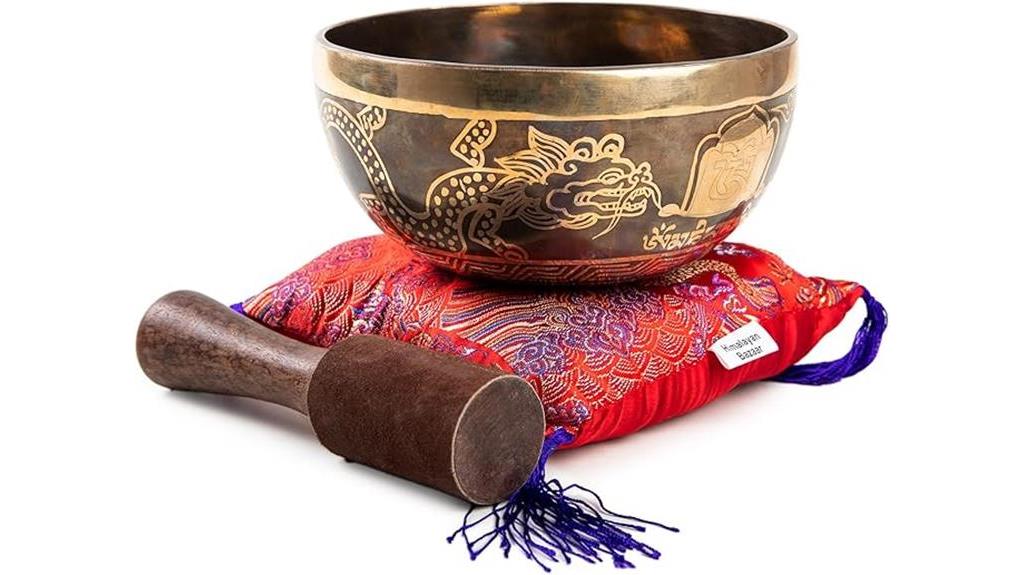 meditation yoga singing bowl set