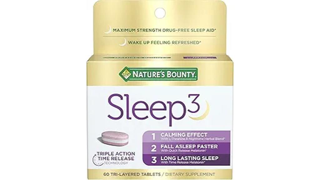 melatonin sleep supplement tablets