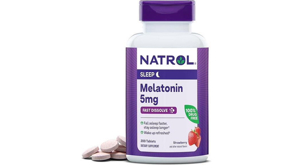 melatonin tablets fast dissolve