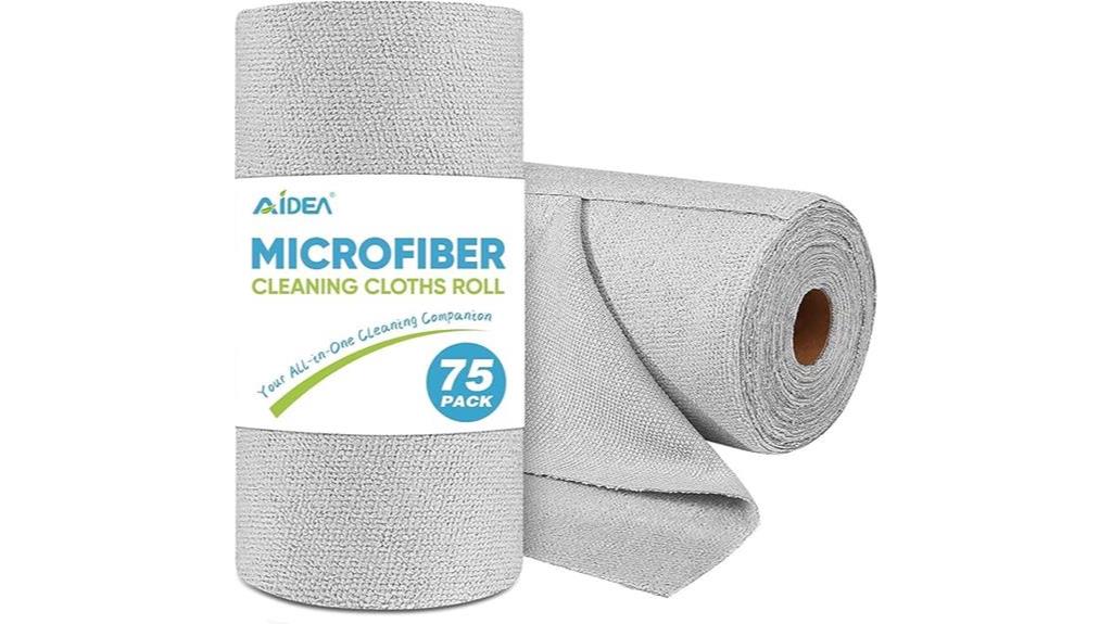 microfiber cleaning cloth roll