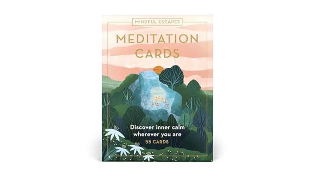 mindful meditation card set