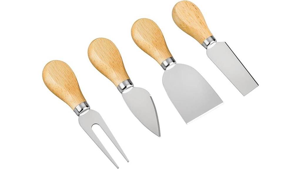 mini premium cheese knife set