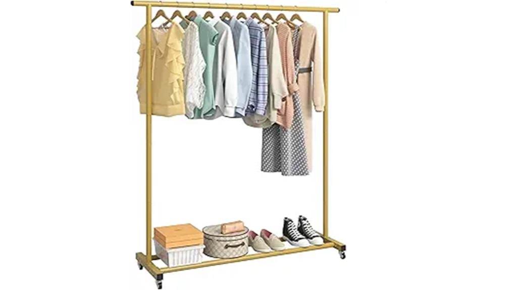 mobile clothing rack buzowruil