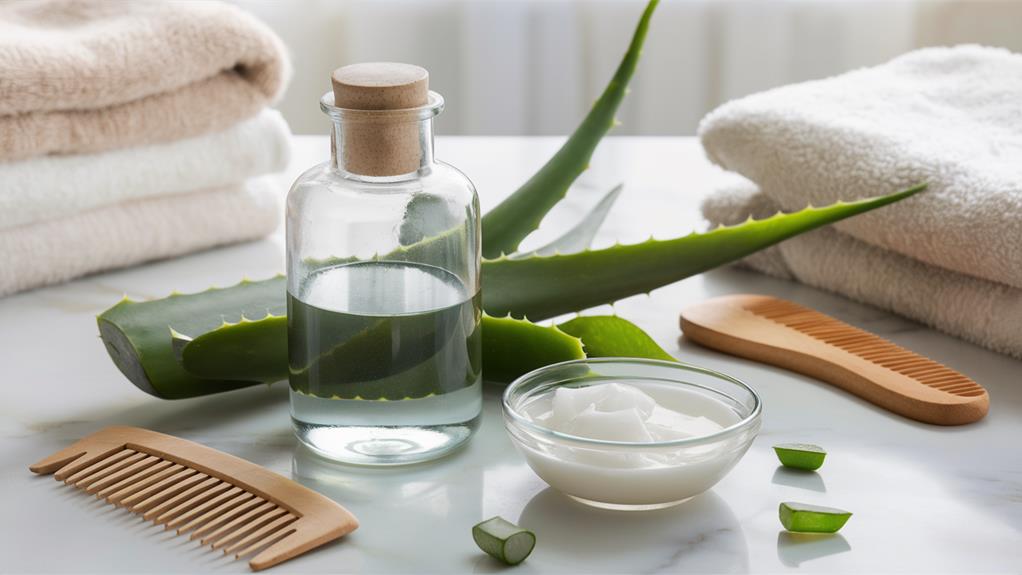 moisturizing aloe vera treatment