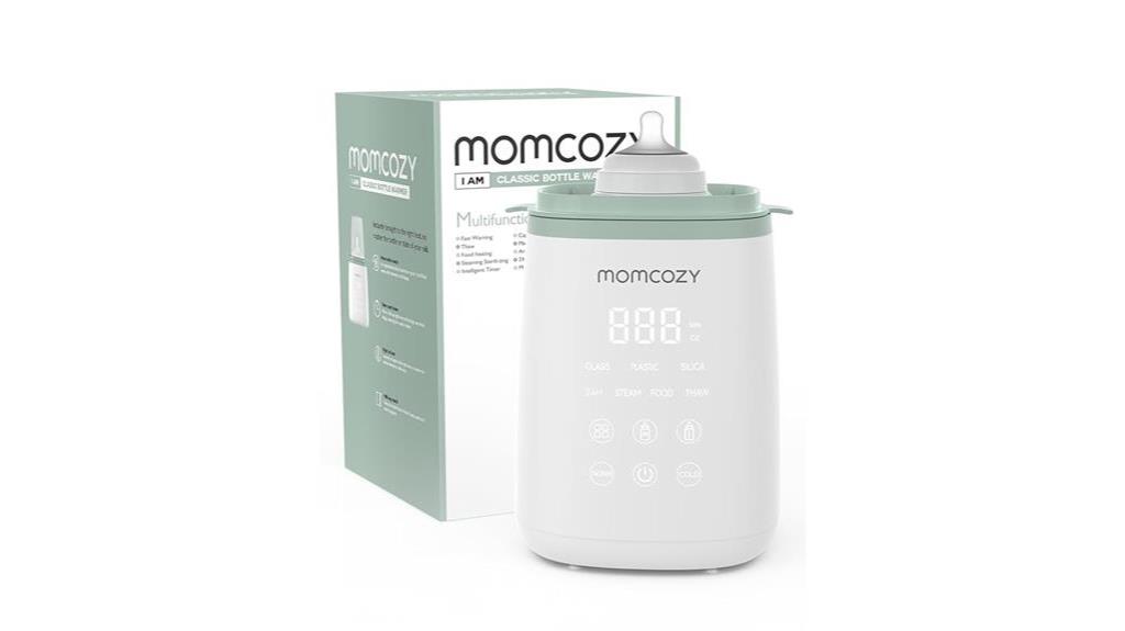 momcozy bottle warmer features