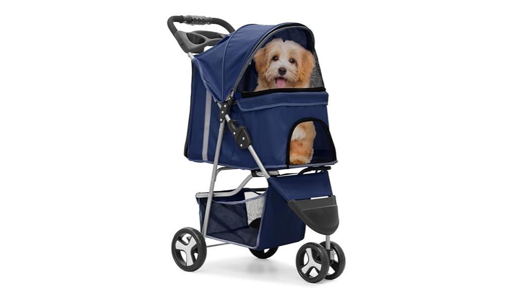 monibloom pet stroller wheels