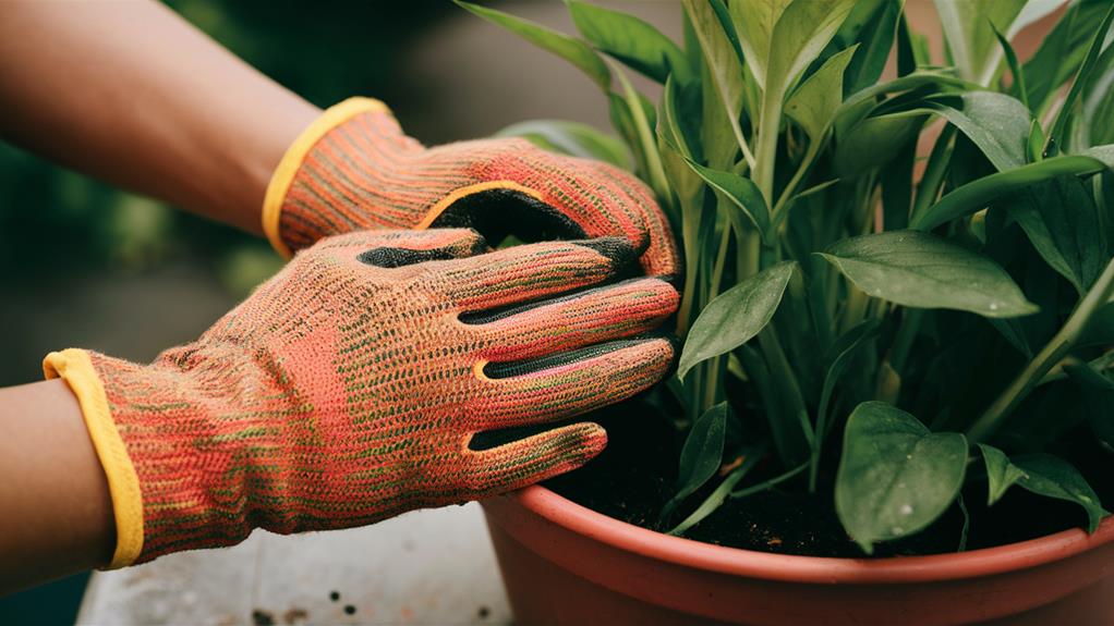 nail protection using gloves