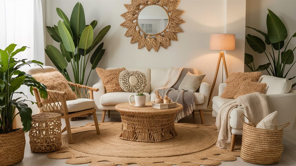 natural fiber home decor