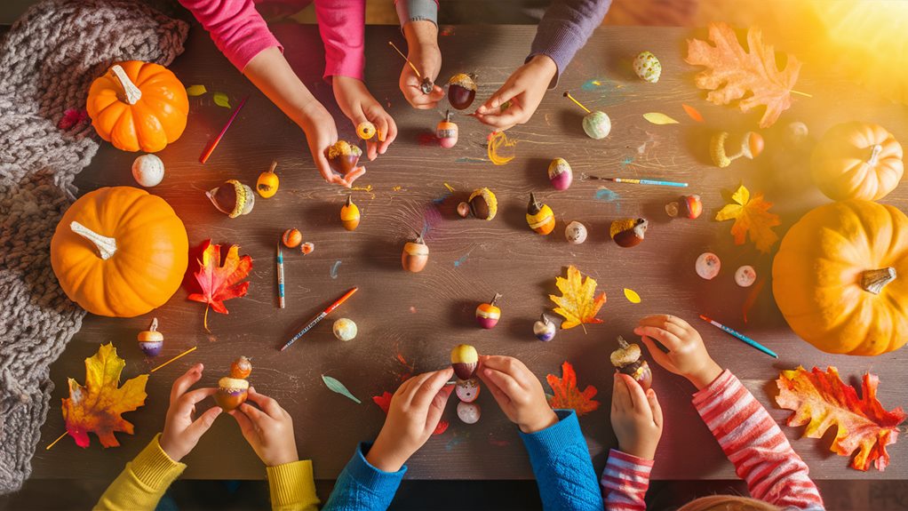 nature inspired acorn crafting ideas