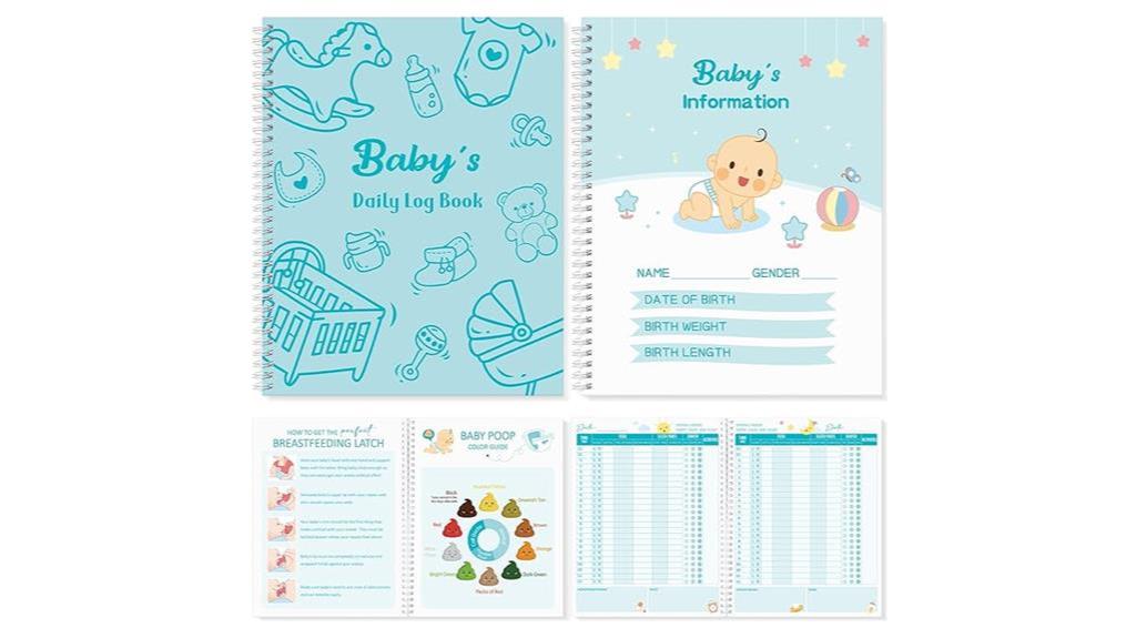 newborn daily log book