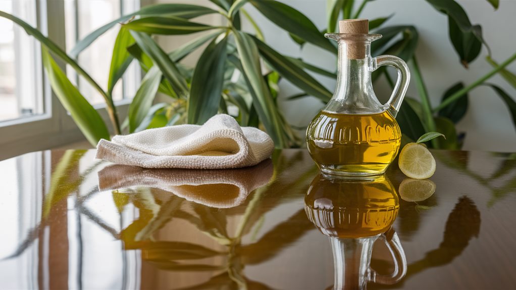 nourish with olive oil