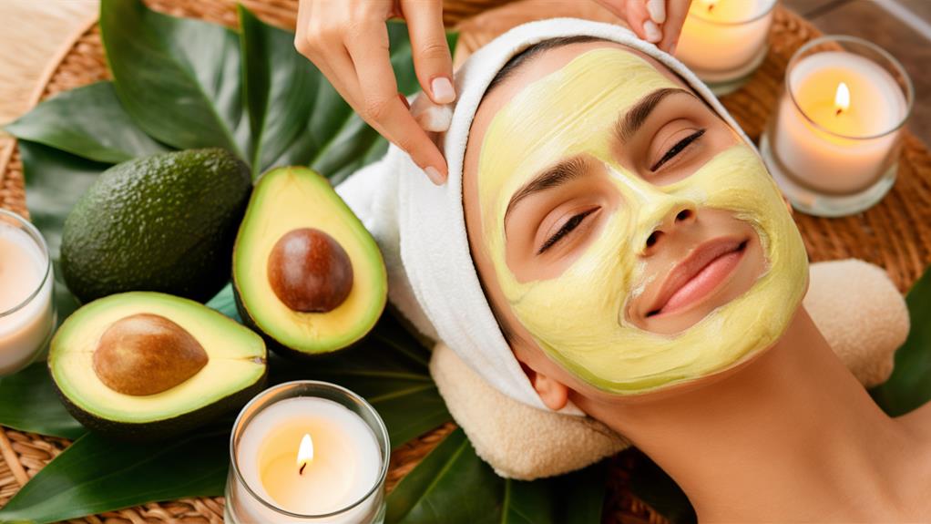 nourishing avocado face treatment