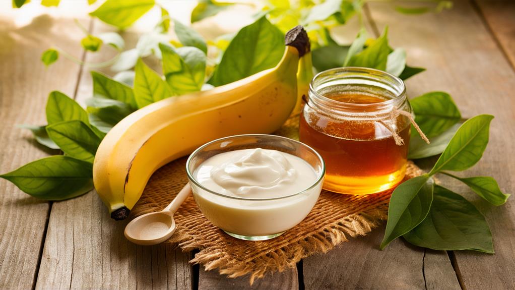 nourishing banana honey treatment