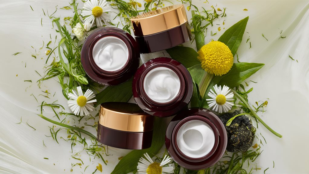 nourishing eye cream application